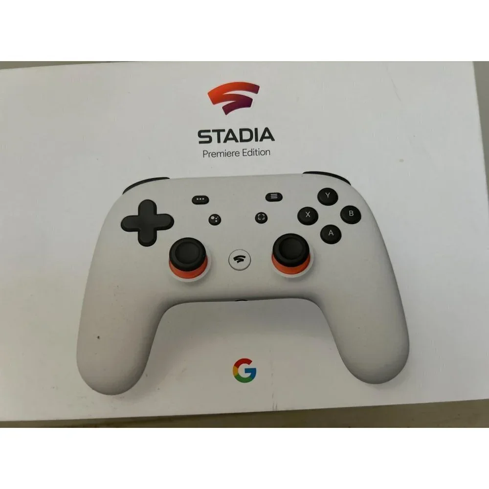 Stadia Premiere Edition (controller + Google chromecast Ultra) White